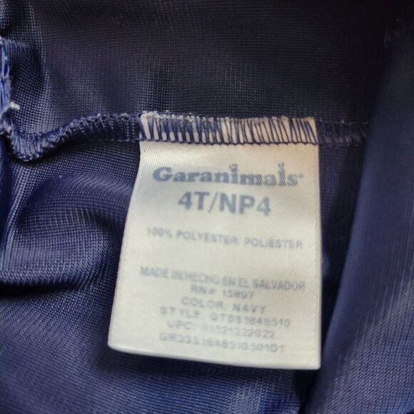 Garanimals navy shorts 4T - Picture 2 of 3